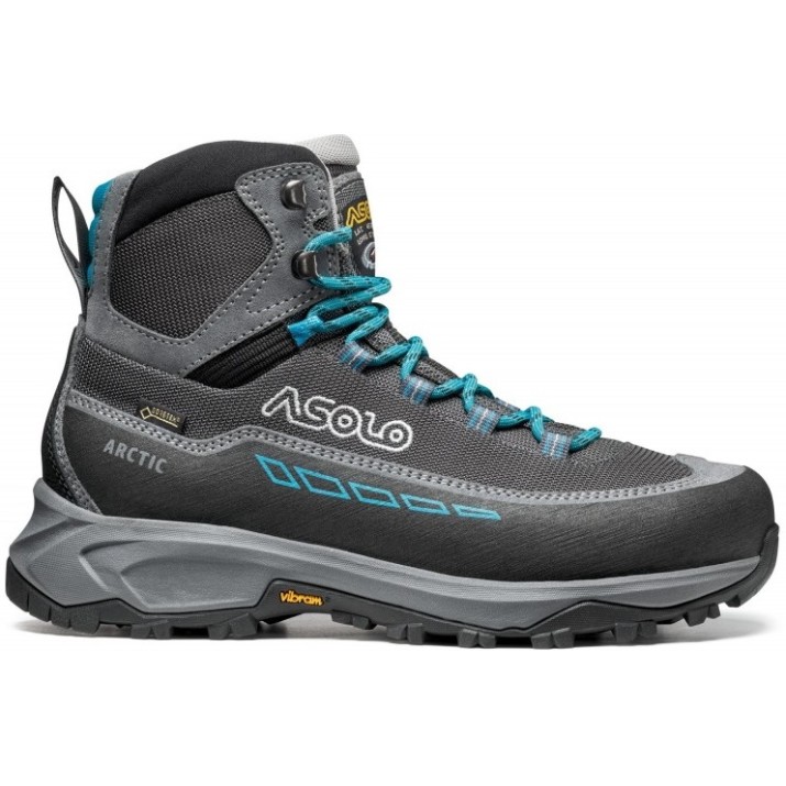 Ботинки женские Asolo Arctic GV P Grey/Gunmetal/Blue (A1253700.A884) 39 1/3