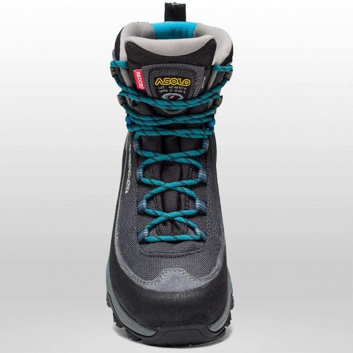 Bocanci pentru damă Asolo Arctic GV P Grey/Gunmetal/Blue (A1253700.A884) 39 1/3