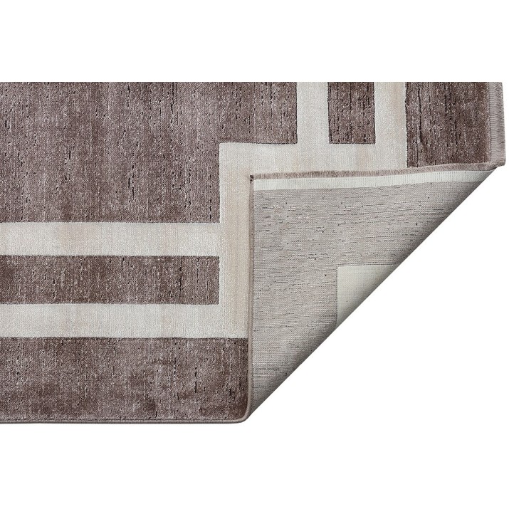 Covor Eko Hali Lugano LUG 01 Grey Cream 2.40x3.40m