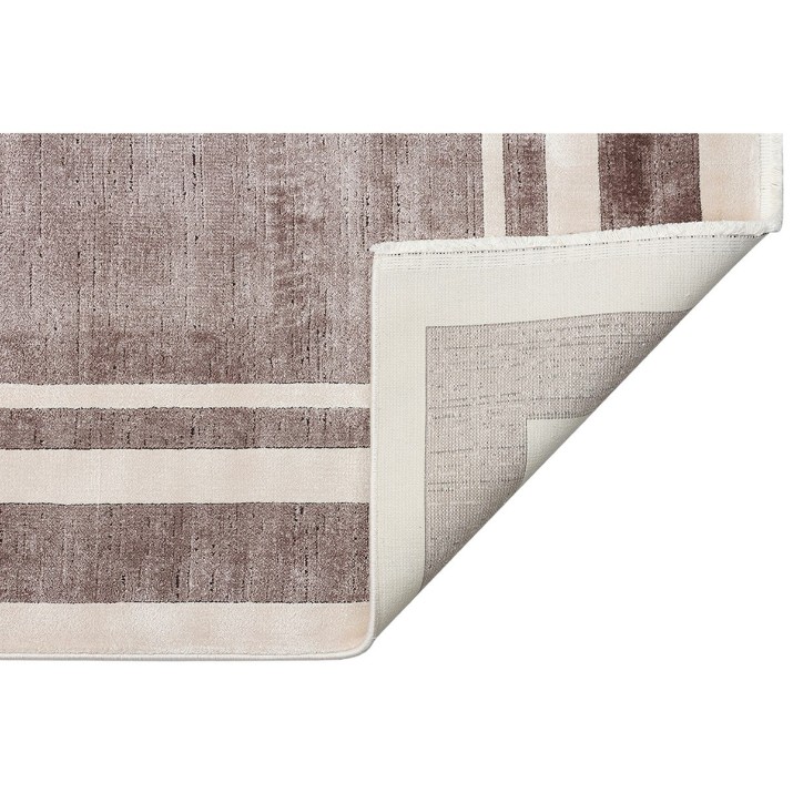 Covor Eko Hali Lugano LUG 02 Grey Cream 0.80x1.50m