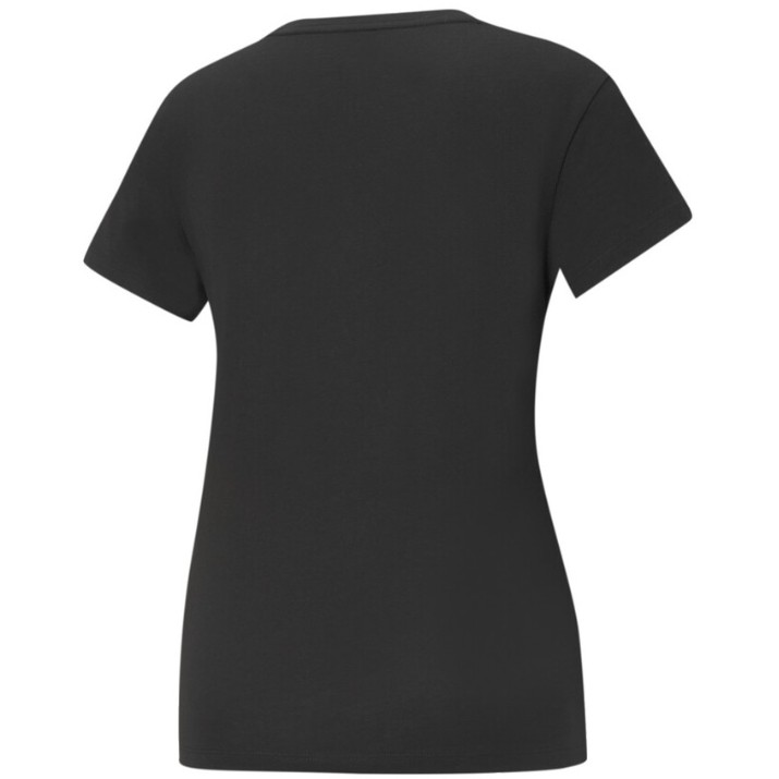 Женская футболка Puma ESS Small Logo Tee Puma Black/Cat XXL (58677651)