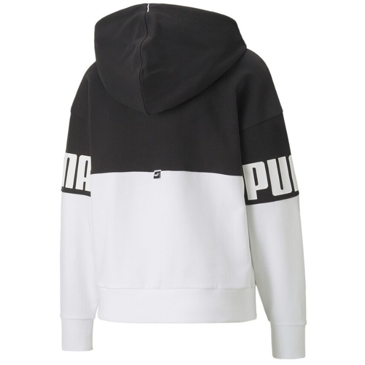 Hanorac de dama Puma Power Colorblock Hoodie Tr Puma Black M