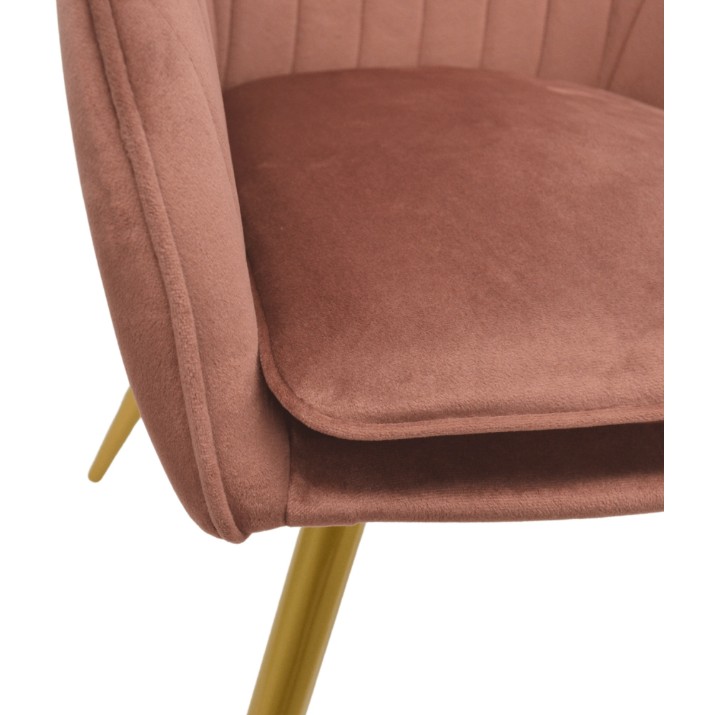 Стул Deco Iris Rusty/Gold Legs