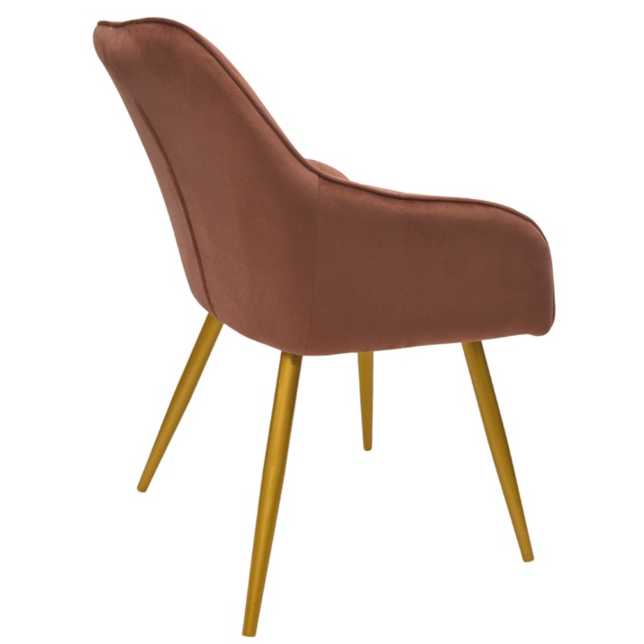 Стул Deco Iris Rusty/Gold Legs
