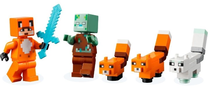 Конструктор Lego Minecraft: The Fox Lodge (21178)