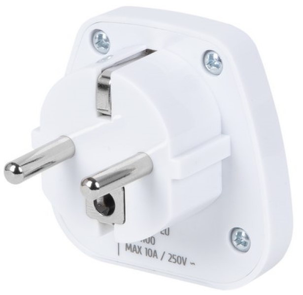 Переходник Rivacase PS4100 W00 World to EU White
