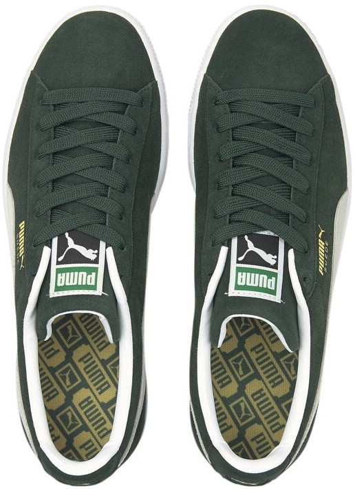 Ghete pentru bărbați Puma Suede Classic Xxi Green Gables/Puma White 41