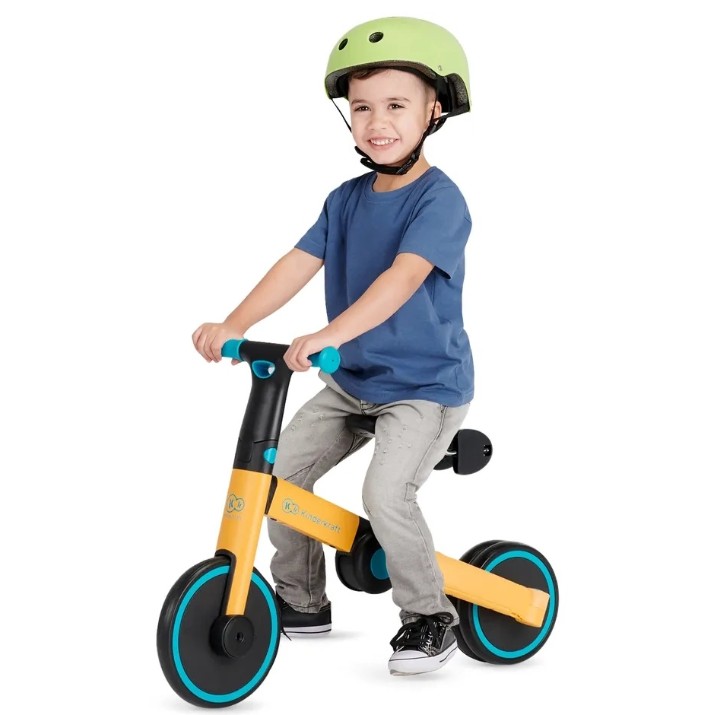 Bicicletă copii Kinderkraft 4Trike Black Volt (KR4TRI00BLK0000) Yellow