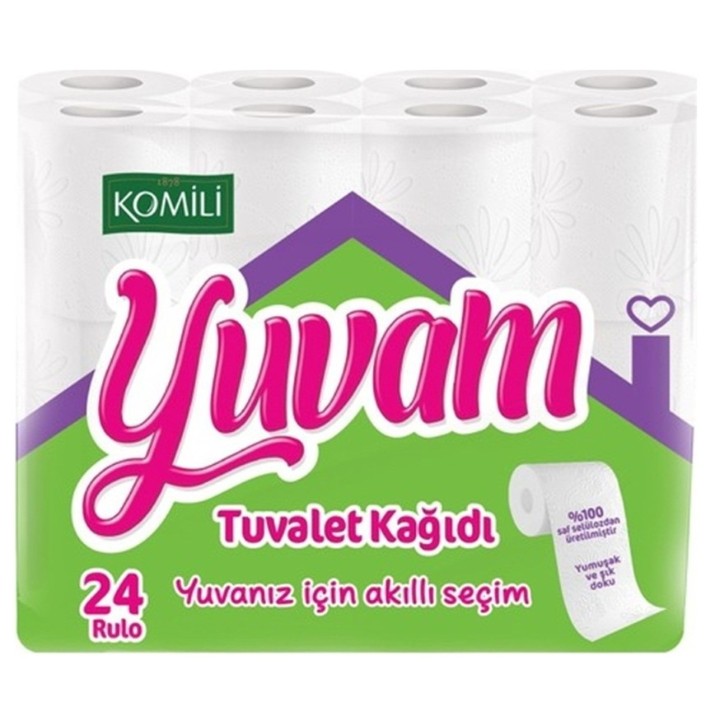 Hârtie igienica Komili 762043 2 plies 24 rolls