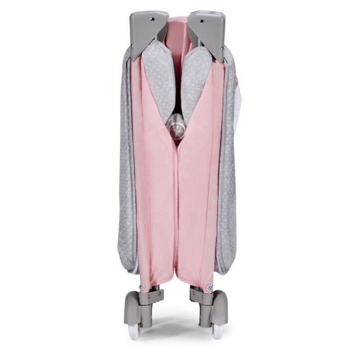 Pătuț pliabil Kinderkraft Leody Pink (KCLEOD00PNK00AC)