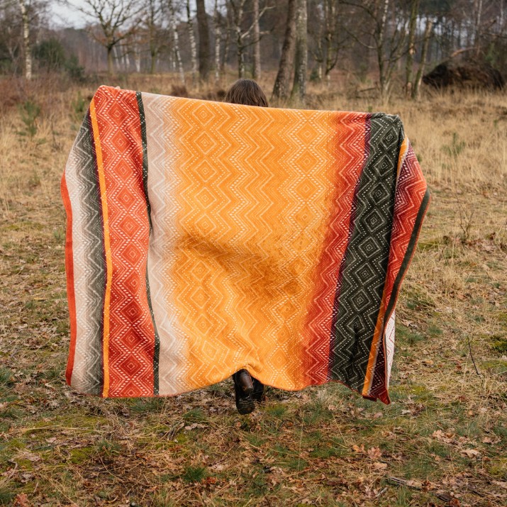 Pătura IBENA Jacquard Kinshasa Multicolored 150x200cm