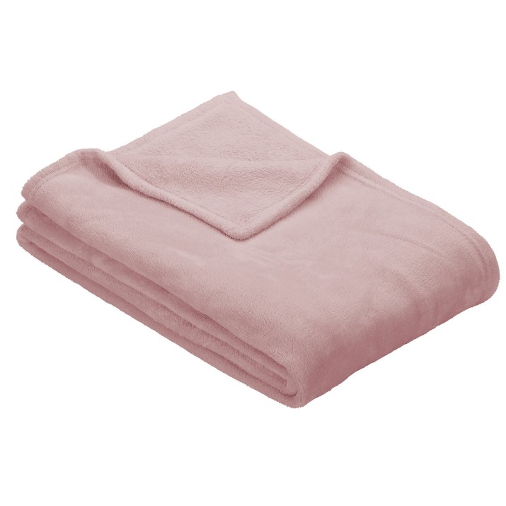 Плед IBENA Plain Fleece Olbia 150x200cm Pink