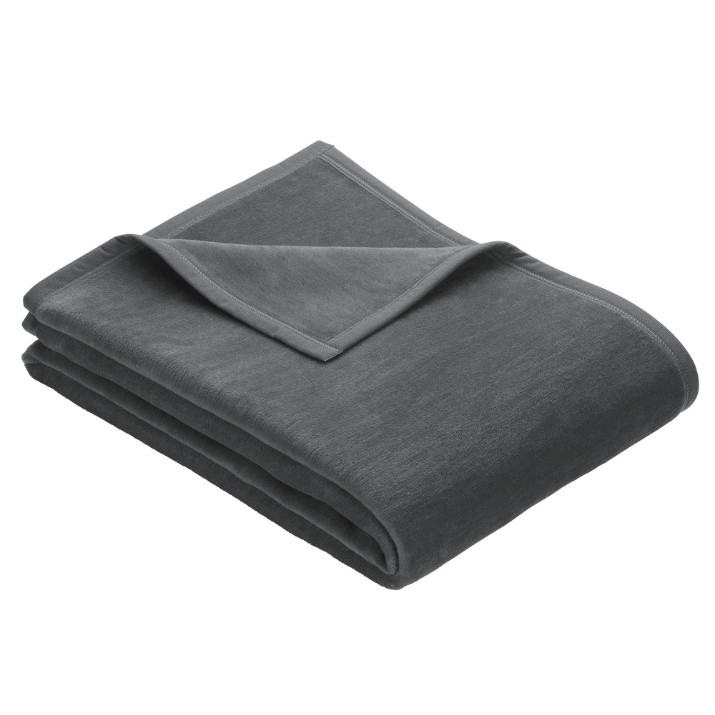 Одеяло для малышей IBENA Porto 100x150cm Dark Grey