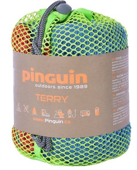 Полотенце Pinguin Terry L 60x120cm Red