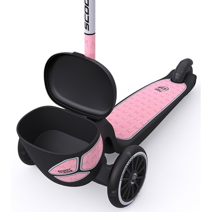 Trotinetă Scoot and Ride HighwayKick 2 Lifestyle Reflective Rose (96528)