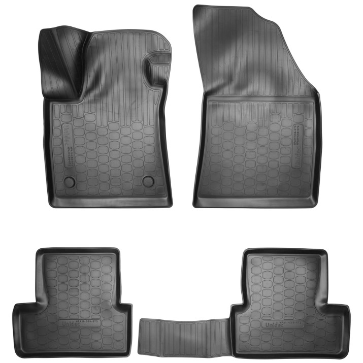 Автоковрики Norplast Unidec Renault Megane IV 3D 2016 (NPA11-C69-572)