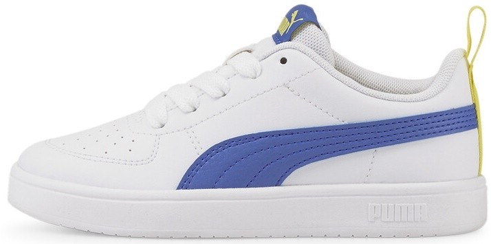 Кеды детские Puma Rickie Ps Puma White/Dazzling Blue/Nrgy Yellow 31