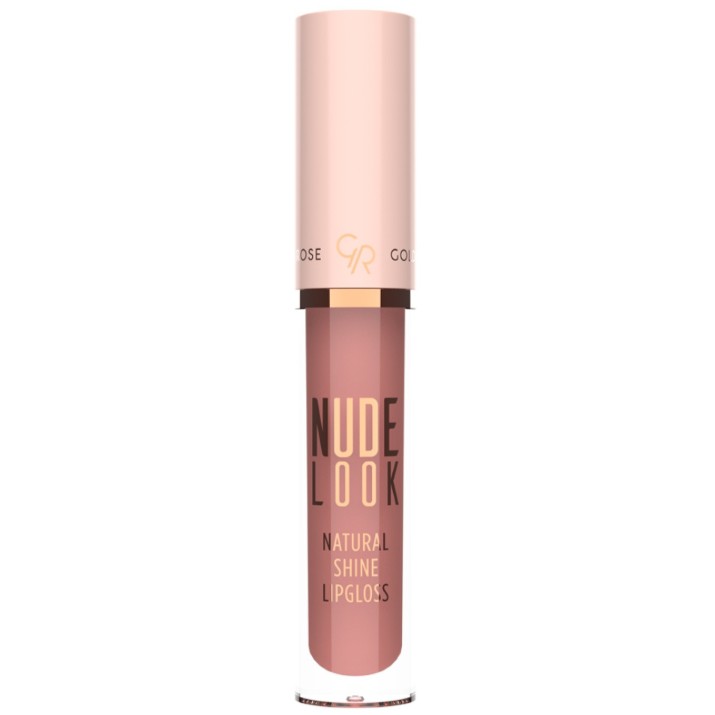 Luciu de buze Golden Rose Nude Look Natural Shine Lipgloss 02