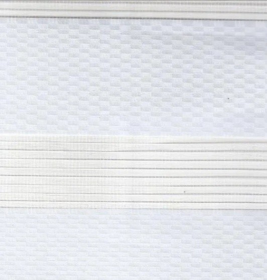 Rolete textile Dekora Day Night Rattan White 0.40x1.70m