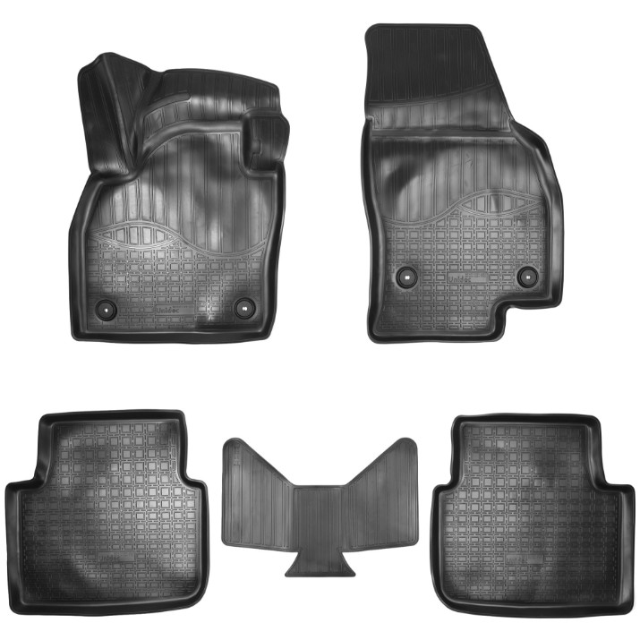 Автоковрики Norplast Unidec Skoda Kamiq 3D 2019 (NPA11-C81-200)
