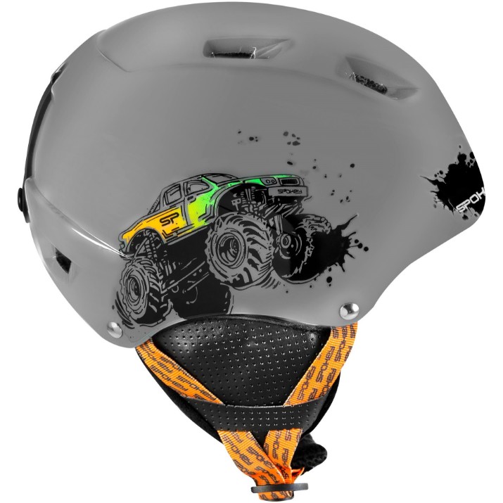 Cască de schi pentru copii Spokey Aurora XS Grey (926383)