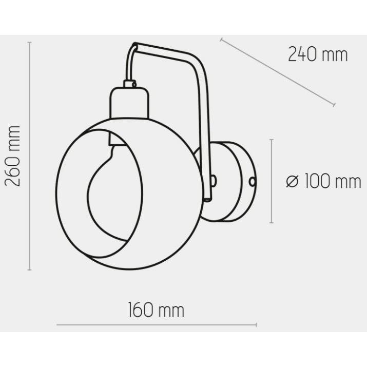 Бра Tk-Lighting Cyklop (2750)