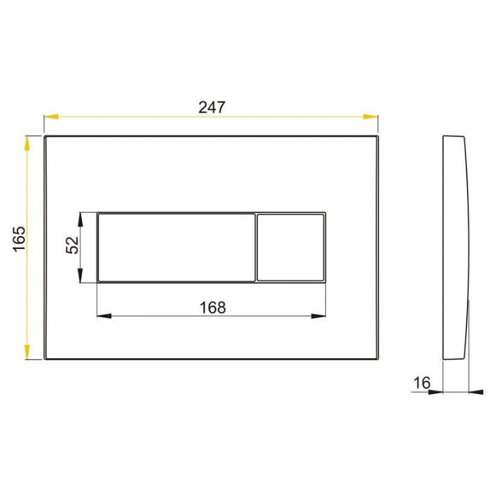 Placă de comandă AlcaPlast M371