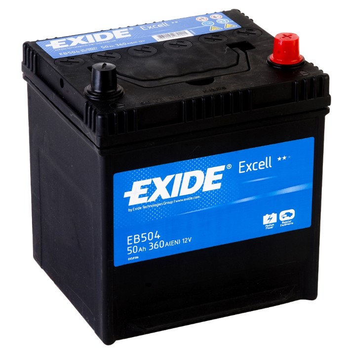 Автомобильный аккумулятор Exide Excell EB504