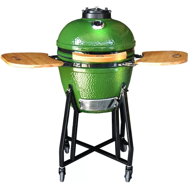 Gratar din ceramica Start Grill SG 48cm Green