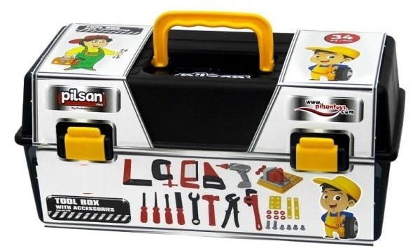 Set de scule pentru copii Pilsan Mini Tool Case (03-248)