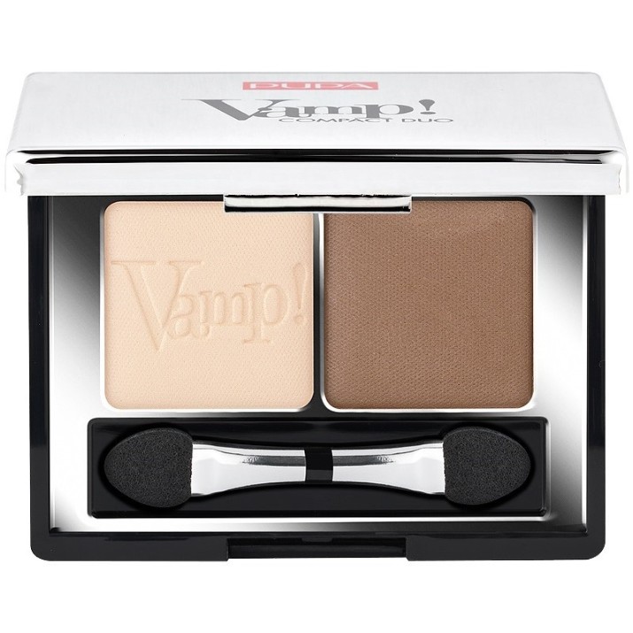 Тени для век Pupa Vamp! Compact Duo 005 Milk Chocolate