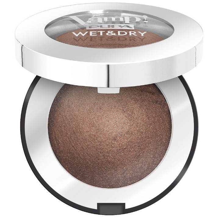 Fard de pleoape Pupa Vamp! Wet & Dry 105 Warm Brown