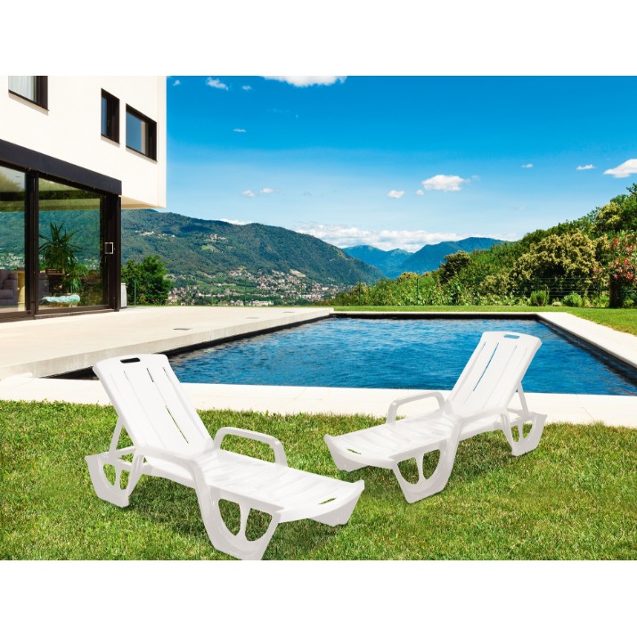 Şezlong Keter Florida White (218108)