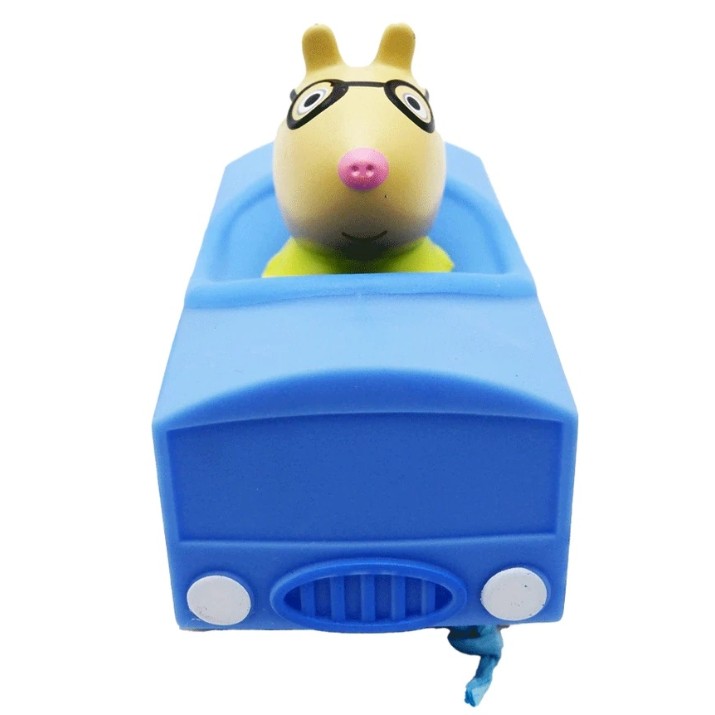 Mașină Hasbro Mini Car Peppa - Pedro On The School Bus (F2524)
