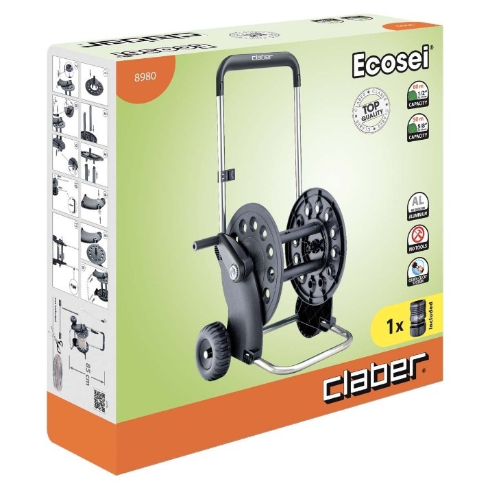 Катушка для шланга Claber ECOSEI 8980000