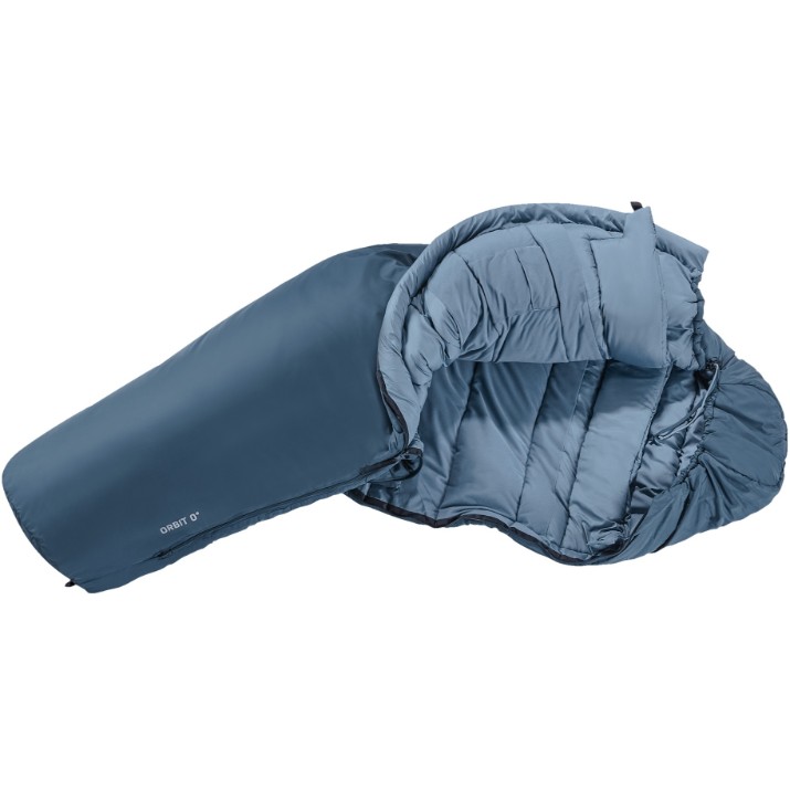 Sac de dormit Deuter Orbit 0° SL Left Arctic/Slate Blue