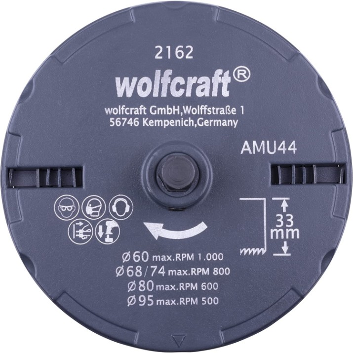 Коронка Wolfcraft 2162000