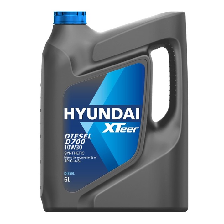 Моторное масло Hyundai XTeer D700 10W-30 6L