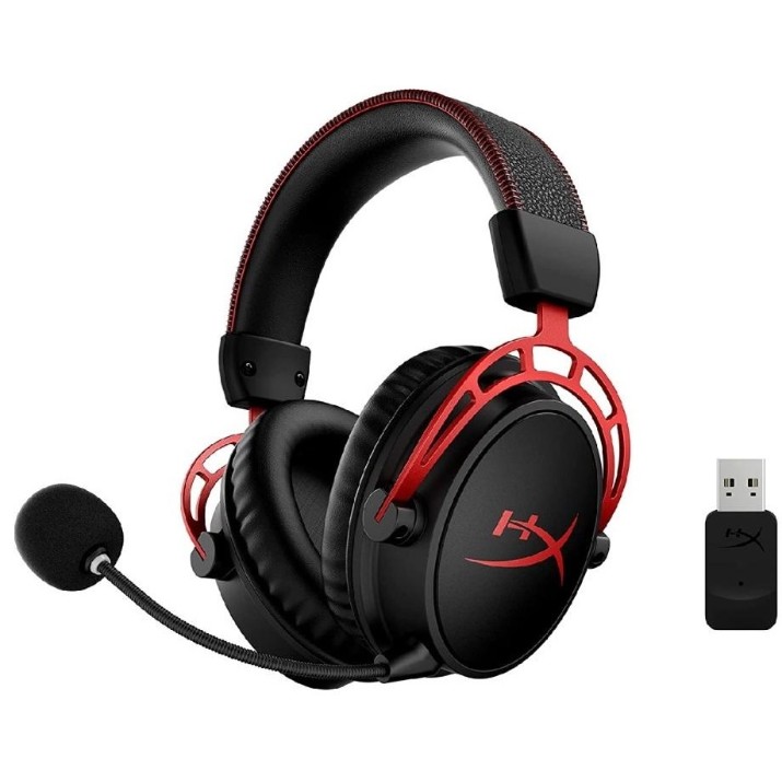 Наушники HyperX Cloud Alpha Black/Red Wireless (4P5D4AA)  