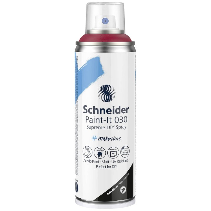 Vopsea spray Schneider Paint-It 030 Royal Red 200ml