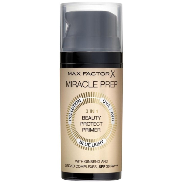 Праймер для лица Max Factor Miracle Prep 3in1 Beauty Protect Primer