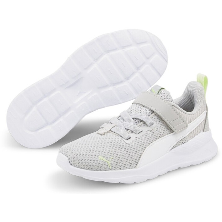 Adidași pentru copii Puma Anzarun Lite Ac Ps Gray Violet/Puma White/Paradise Green 28