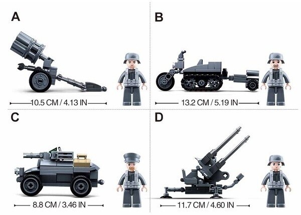 Set de construcție Sluban Army (B0680)