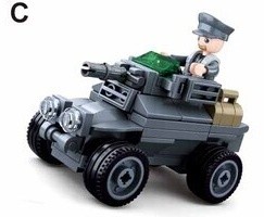 Set de construcție Sluban Army (B0680)