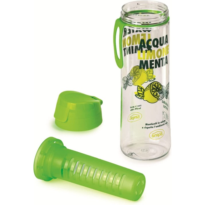 Sticlă pentru apă Snips Mint&Lemon 0.75L (45320)