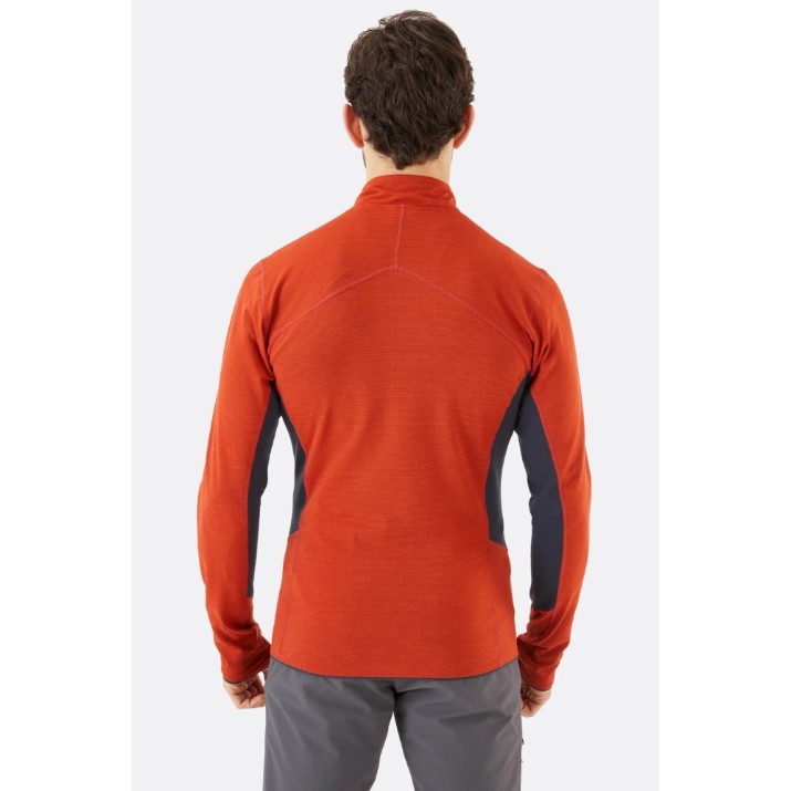Hanorac pentru bărbați Rab Syncrino Light Pull-On XL Red Clay