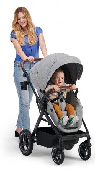 Коляска Kinderkraft B-Tour 3in1 Light Grey (KSBTOU00LGR3000)