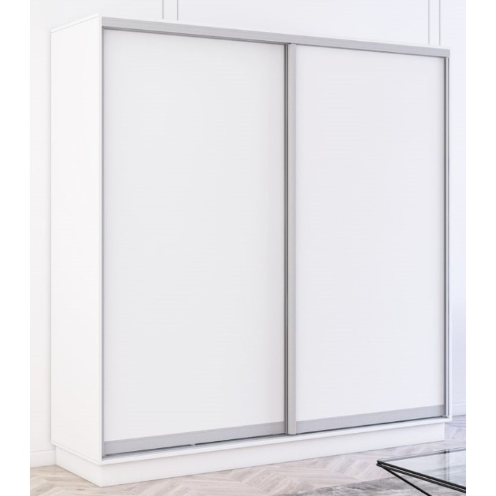Dulap cu uşi glisante Mobildor-Lux Fox 200x220 White (fox6767)