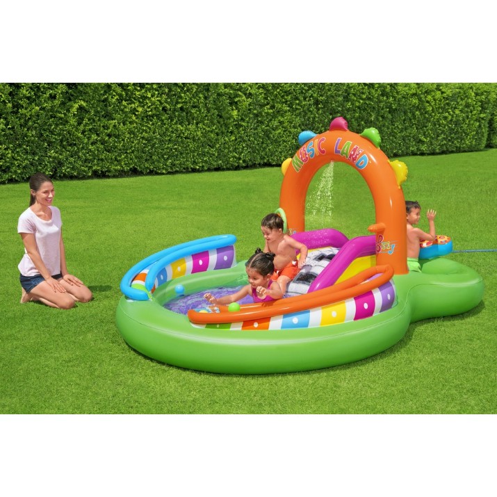 Игровой надувной центр для детей Bestway Musical (53117)