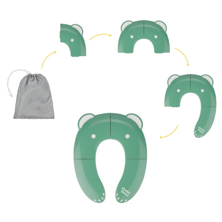 Colac WC pentru copii Badabulle Green (B027009)